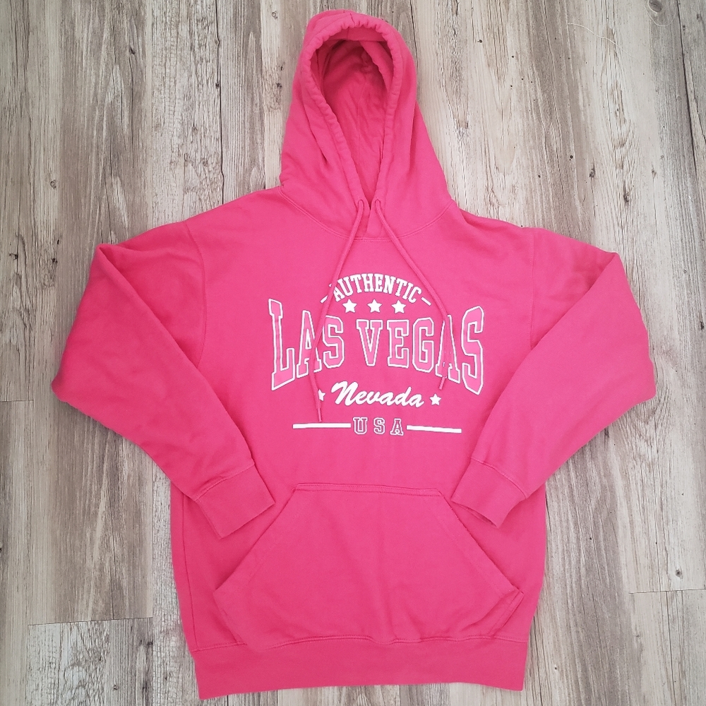 Authentic Las Vegas Sportswear Pink Hoodie